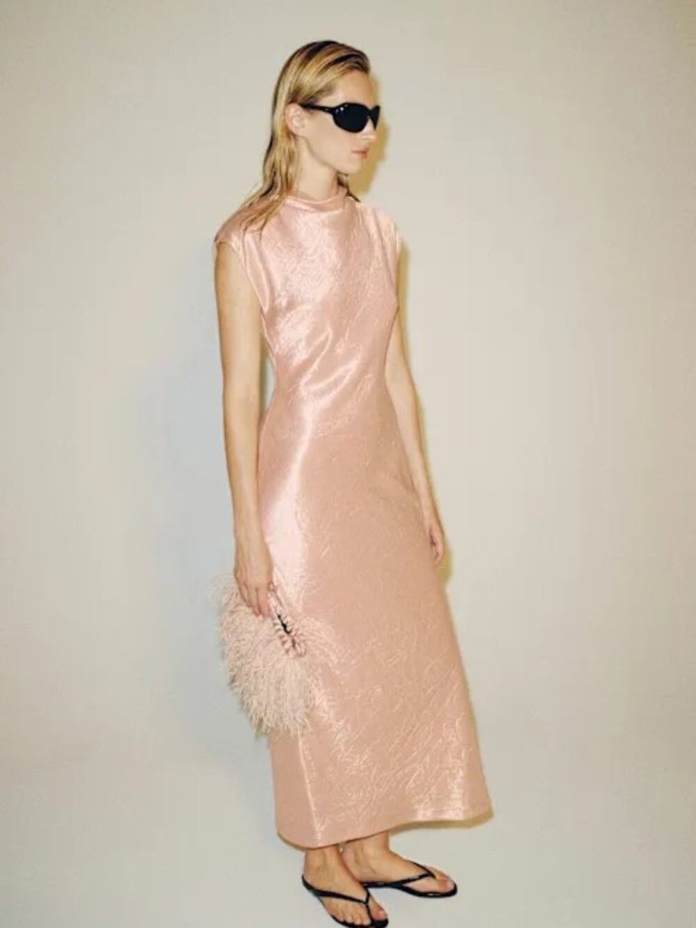BRAND NEW Reformation Aleyna Dress Pink